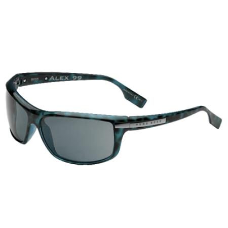 BOSS Black Polarized Rectangle Sunglasses