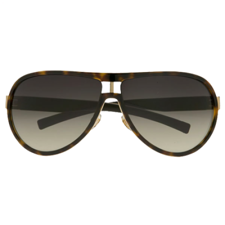 Gucci Round Metal Aviator Sunglasses