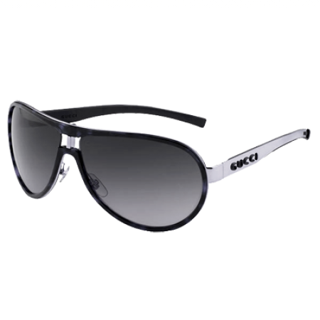 Gucci Round Metal Aviator Sunglasses