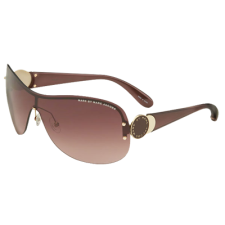 MARC BY MARC JACOBS Metal Logo Shield Sunglasses