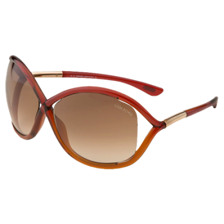 Tom Ford 'Whitney' Open Side Sunglasses