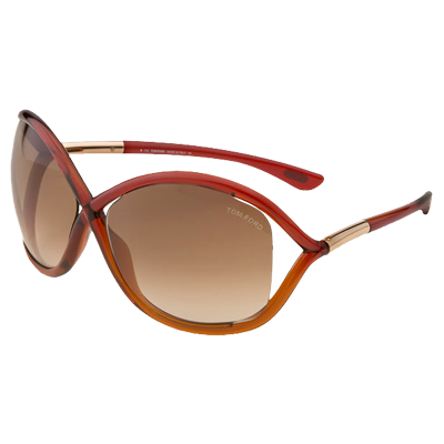Tom Ford 'Whitney' Open Side Sunglasses